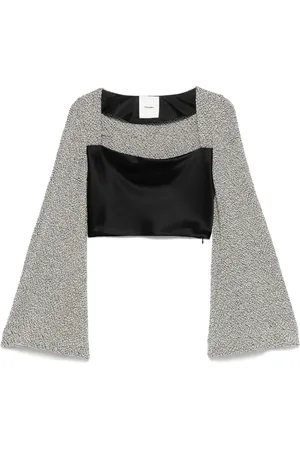 Nanushka Tasula cropped top