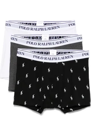 Ralph Lauren Drie boxershorts met logoband