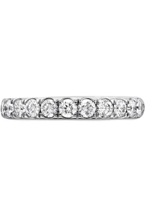 David Yurman Platinum DY Eden Partway ring met diamant (2,8mm)