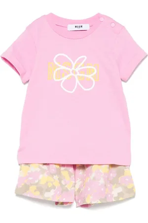 Msgm Shorts met bloemenprint