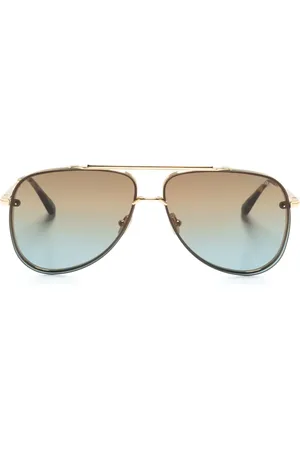 Tom Ford Zonnebril met piloten montuur