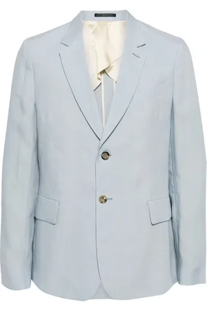 Paul Smith Linnen blazer met enkele rij knopen