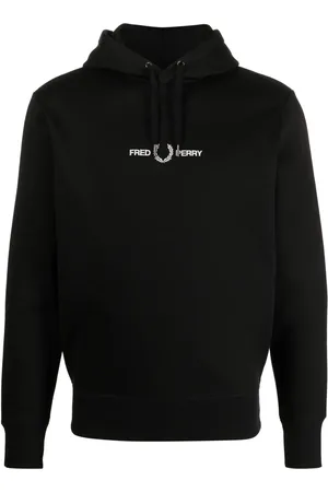 Fred Perry Hoodie met logoprint
