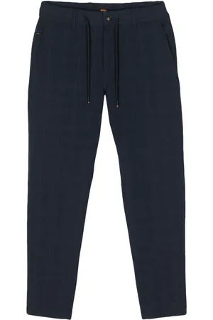 HUGO BOSS Chino met elastische taille en toelopende pijpen