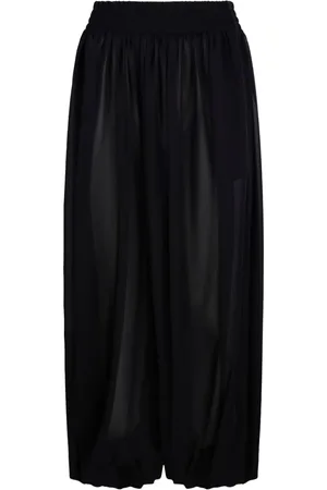 ANDREADAMO Broek met wijde pijpen