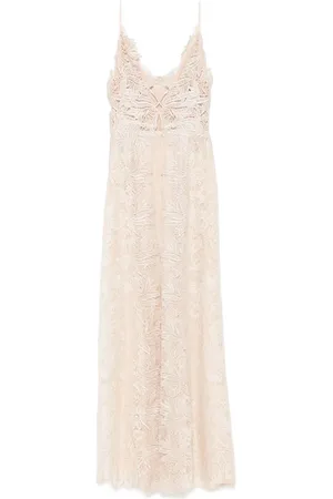 Alberta Ferretti Jurk met geborduurd kant