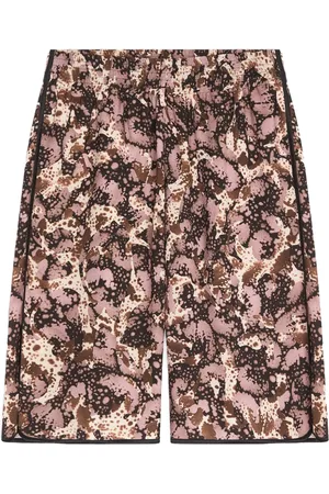 DRIES VAN NOTEN Shorts met abstracte print