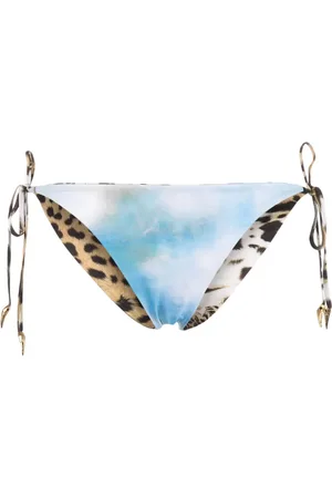 Roberto Cavalli Bikinislip met bloemenprint