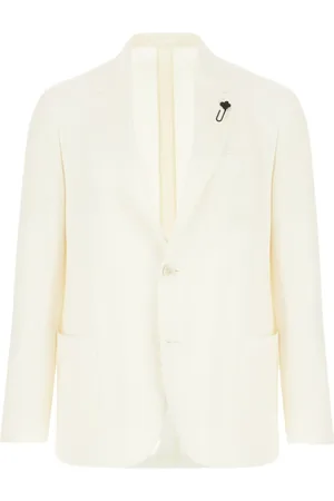 LARDINI Blazer met enkele rij knopen