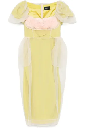 Simone Rocha Gelaagde balconette midi