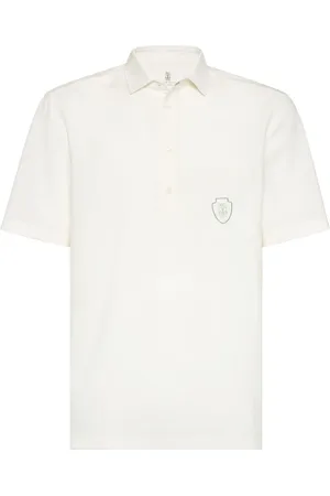Brunello Cucinelli Poloshirt met logo