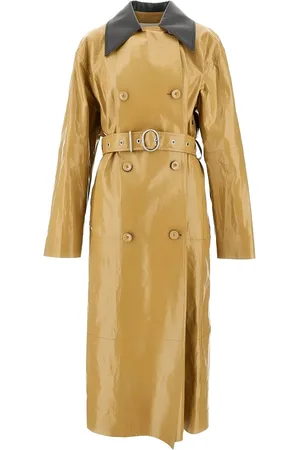 Jil Sander Trenchcoat met coating