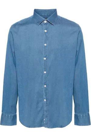 CANALI Denim overhemd