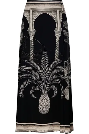 JOHANNA ORTIZ Rok met grafische print