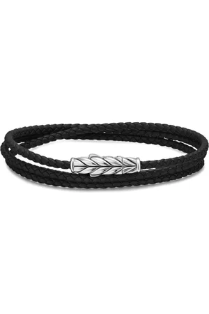 David Yurman Sterling zilveren Chevron Triple armband