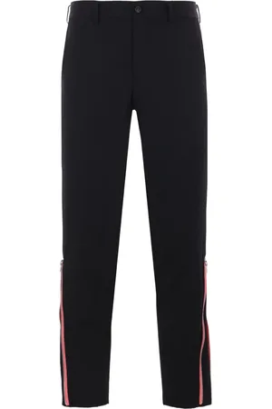 Comme des Garçons Wollen broek met ritsdetail