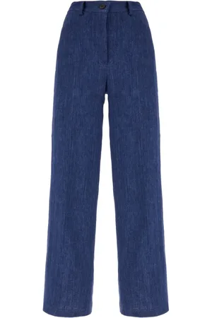 ANTONELLI Linnen straight broek