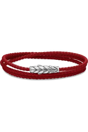 David Yurman Sterling zilveren Chevron Triple armband