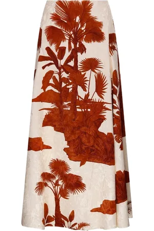 JOHANNA ORTIZ Rok met grafische print