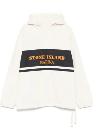 Stone Island Hoodie met geborduurd logo