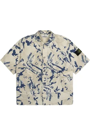 Stone Island Katoenen overhemd