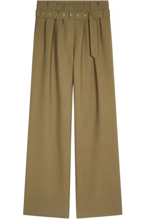 DRIES VAN NOTEN Broek met geplooid detail