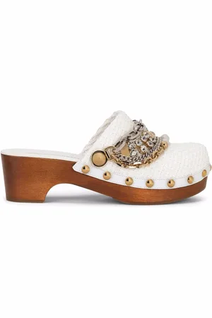 Dolce & Gabbana Muiltjes verfraaid met ketting