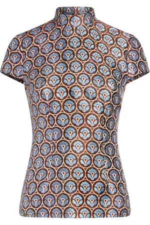 Etro Overhemd met bloemenjacquard