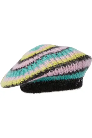 Ganni Gestreepte baret