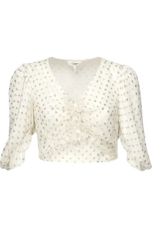 Chloé Zijden top