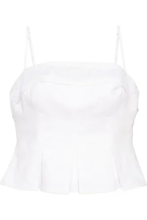 Reformation Meryl linnen top