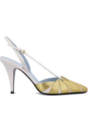 VALENTINO GARAVANI Metallic slingback pumps