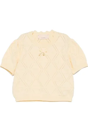 Elisabetta Franchi Top met logopatroon