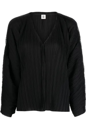 By Malene Birger Sweater met plissé