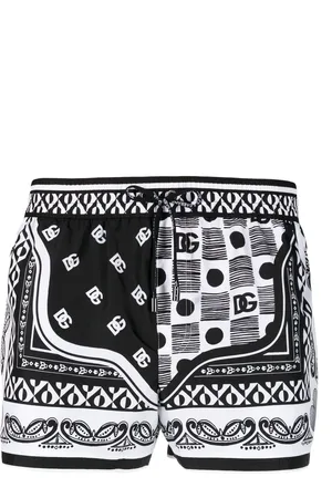 Dolce & Gabbana Zwembroek met grafische print