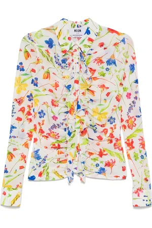 Msgm Blouse met bloemenprint
