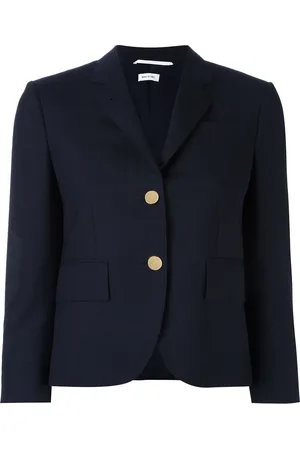 Thom Browne Classic Single Breasted Sport Coat In Navy 2