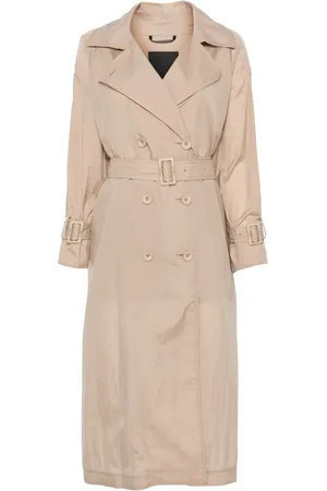 TATRAS Gekreukte trenchcoat