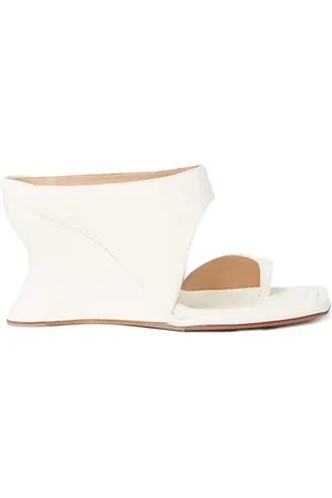 Sportmax Leren laarzen met sleehak