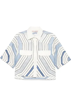 Sandro X Louise Bourgeois gestreept blouse