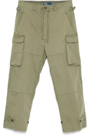 Ralph Lauren Cargo broek met visgraatpatroon