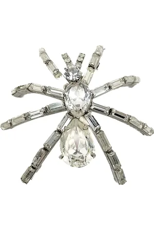 JENNIFER GIBSON JEWELLERY 1980s Spider broche