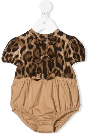 Dolce & Gabbana Romper met luipaardprint