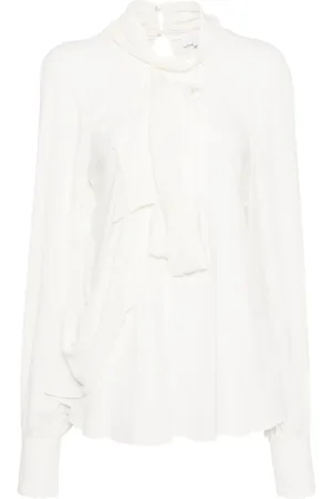 GENNY Blouse van crêpe de chine