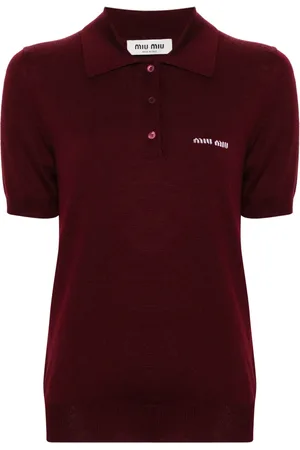 Miu Miu Poloshirt met logo