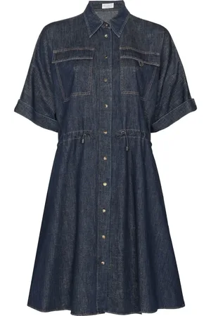 Brunello Cucinelli Denim blousejurk