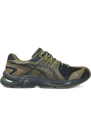 Asics Sneakers met leren vlakken