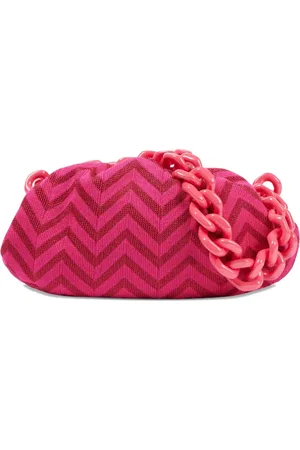 Missoni Grote clutch met zigzag patroon