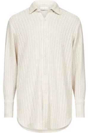 Ludovic De Saint Sernin Shirt met gevlochten detail