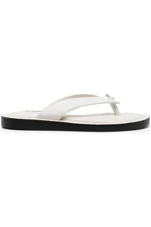 Jil Sander Leren muiltjes